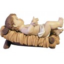Profilo di Gesù Bambino con culla - cm.12 - B0354-CRIB