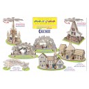 Wood set and wood nativity set - PLW-WOOD