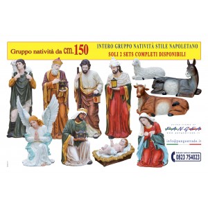 Nativity set of cm.150.