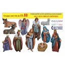 Gruppo natività da cm.80.