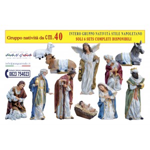 Nativity set of cm.40