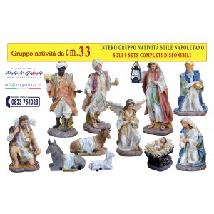 Nativity set of cm.33.