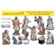 Nativity set of cm.33.