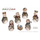 PRS9SETS - MUNECO DE NIEVE - cm.10