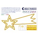 Comet with YELLOW LED light. Size m.180.