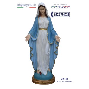 Virgen Milagrosa de cm.180.